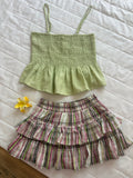 Light green top and skorts (individual)