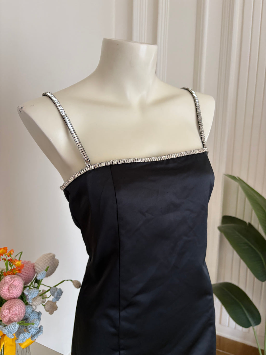Black studded dress Abercrombie