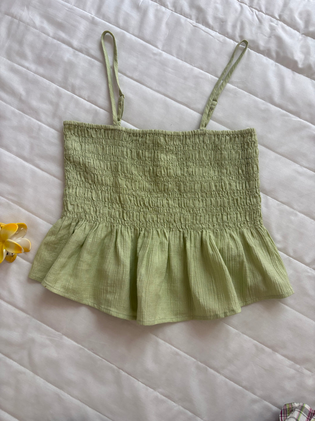 Light green top and skorts (individual)