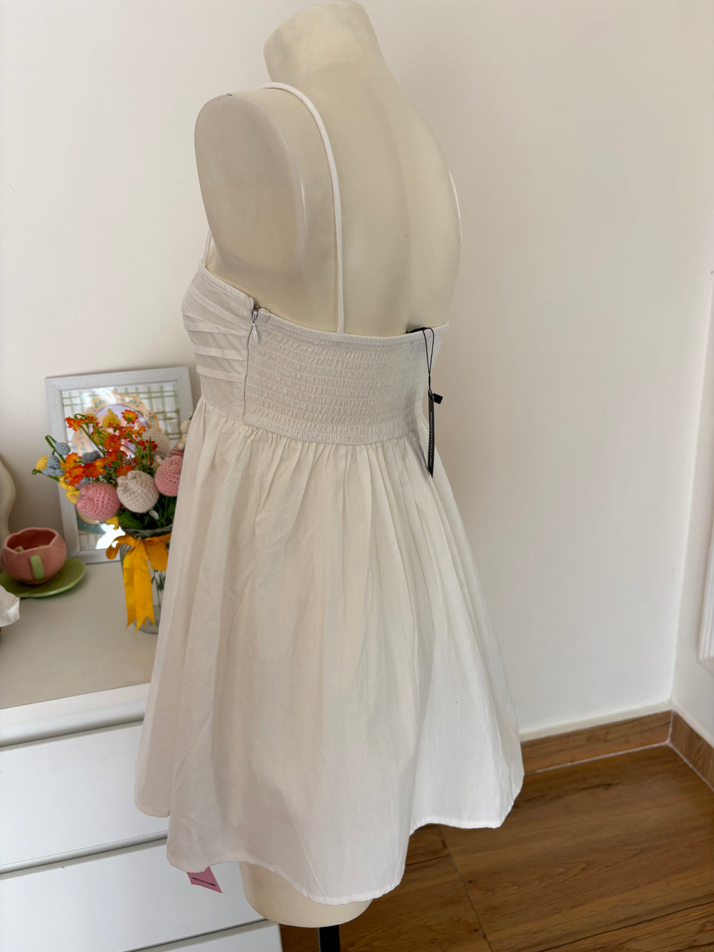 White dress
