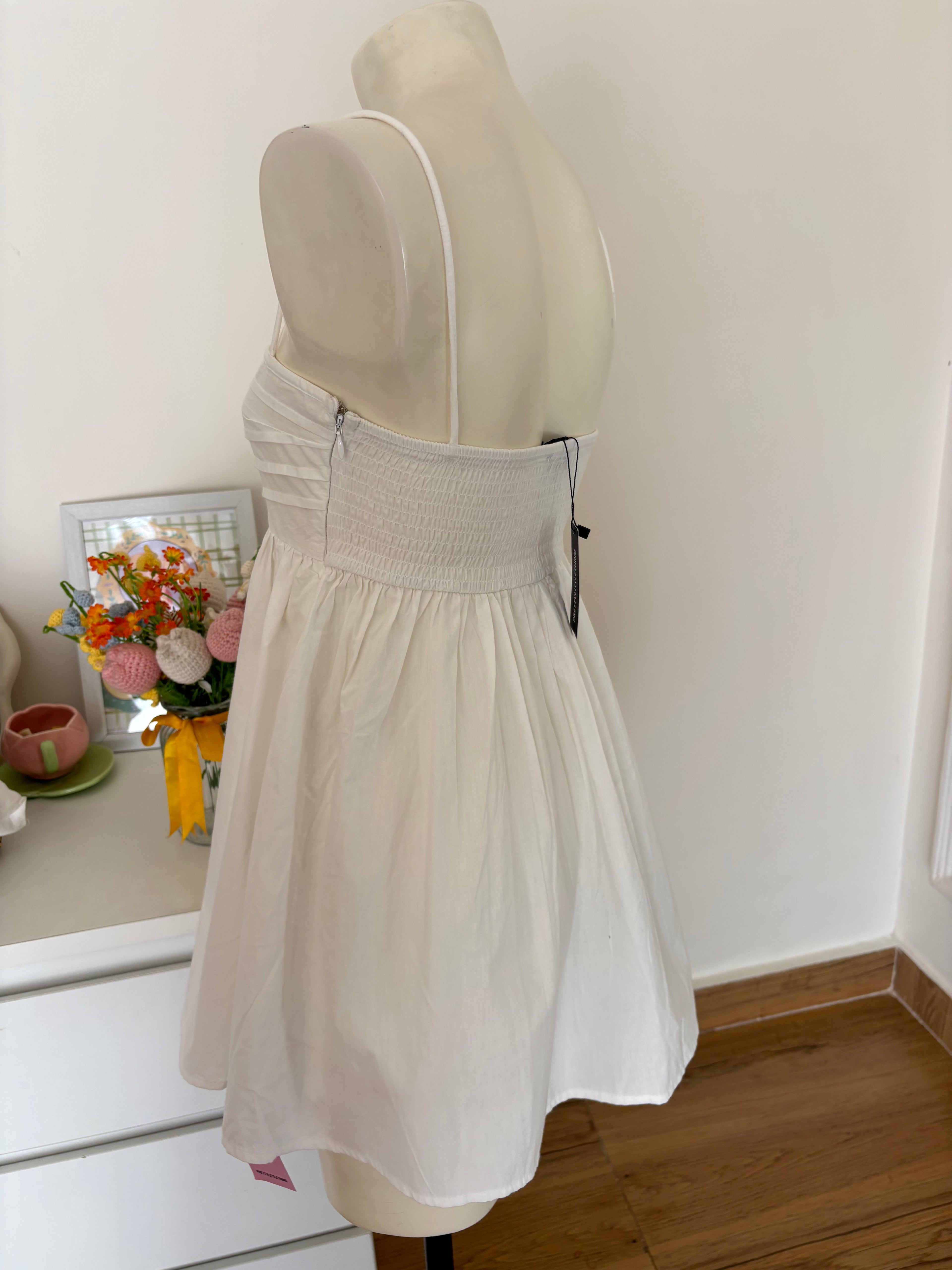White dress