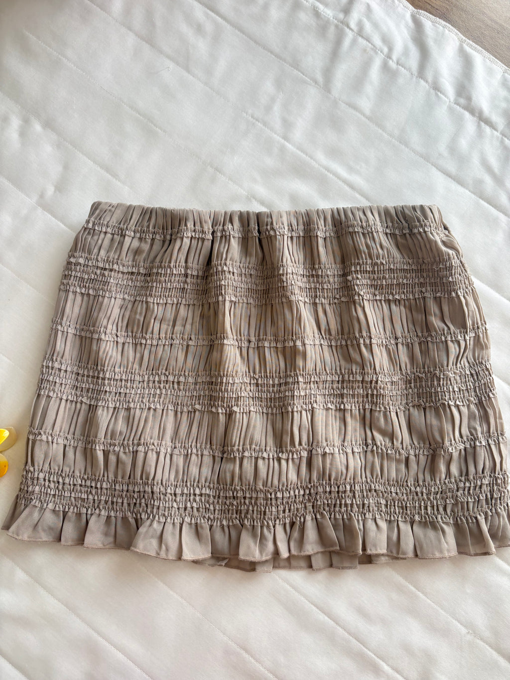 White halt top and skirt (sold individually )
