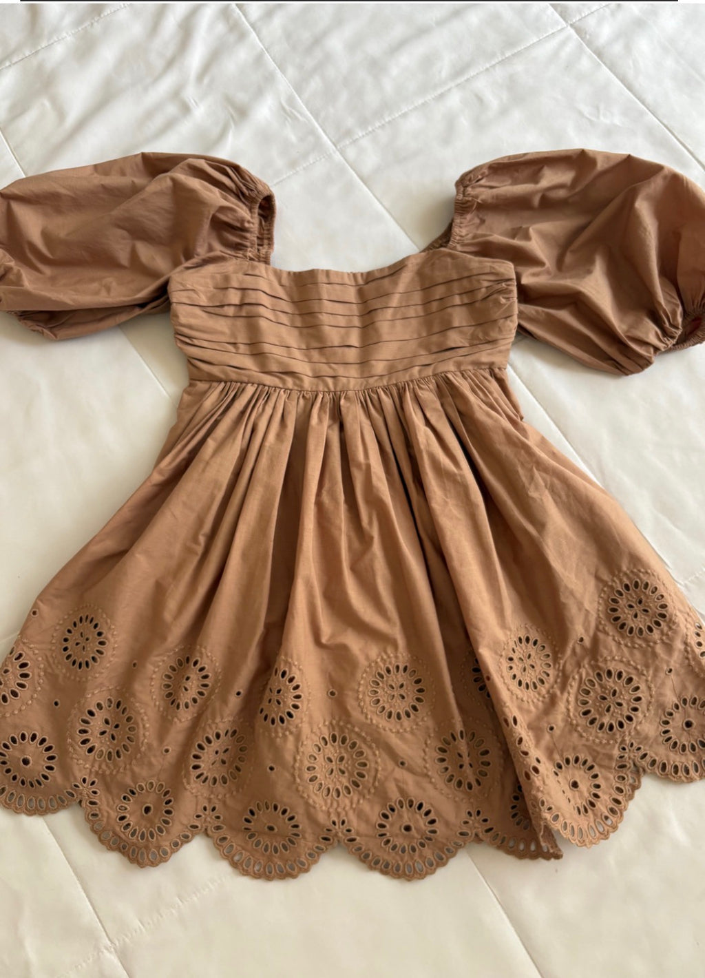 Brown dress