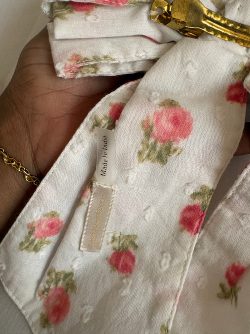Cotton bow clip