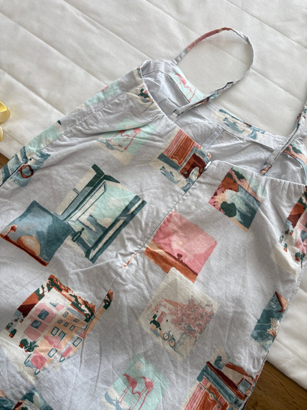 Linen romper
