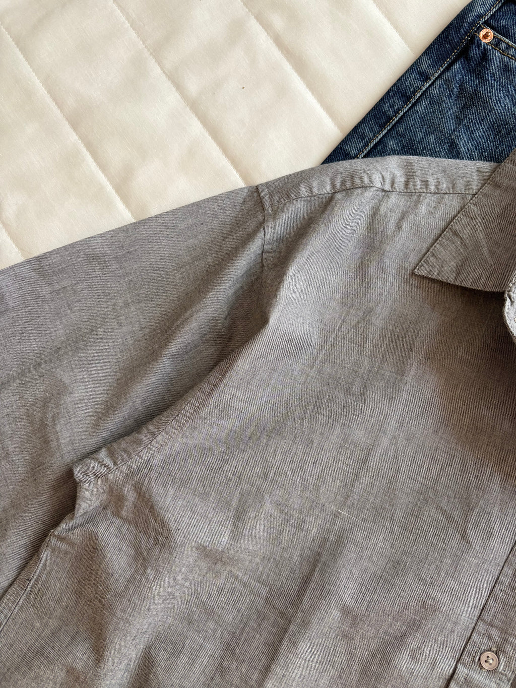 Grey cotton shirt