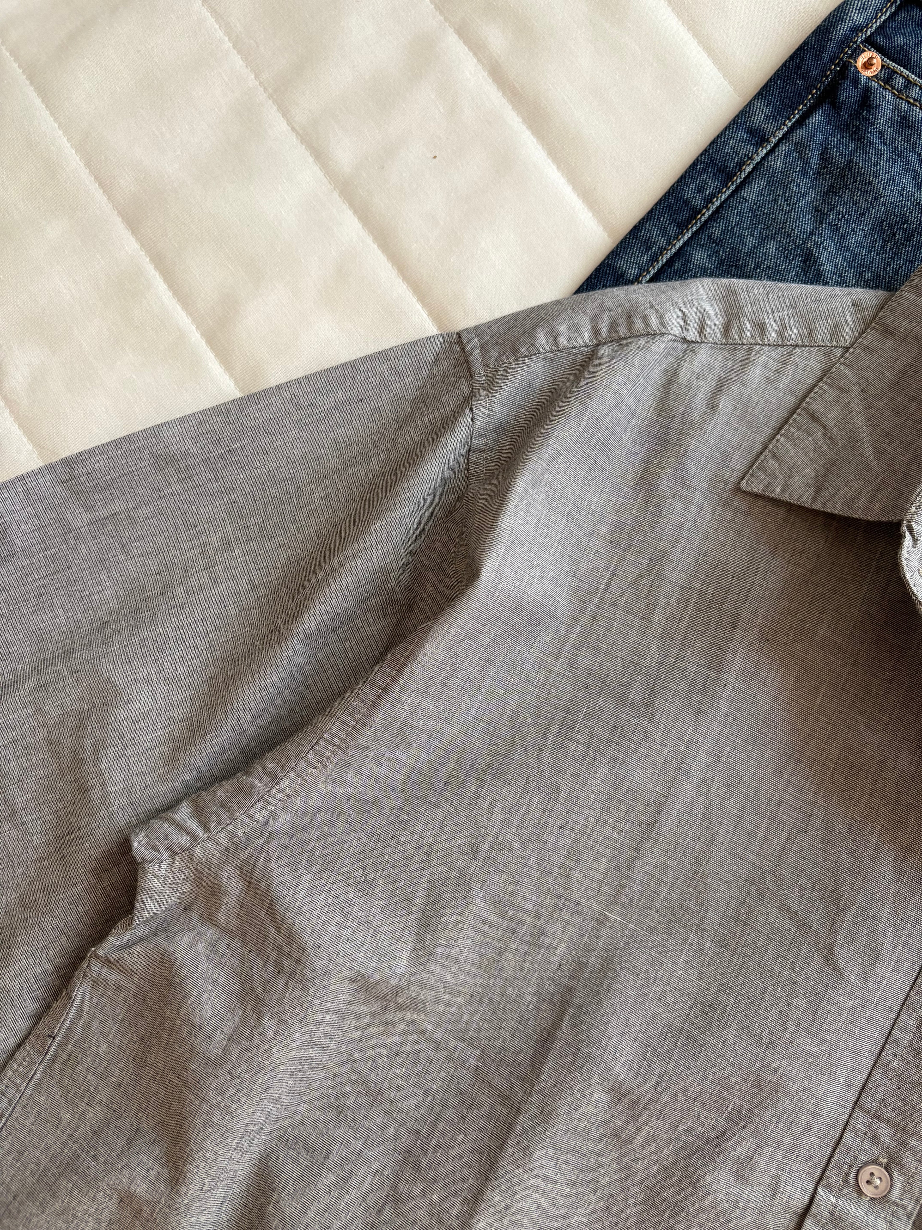 Grey cotton shirt
