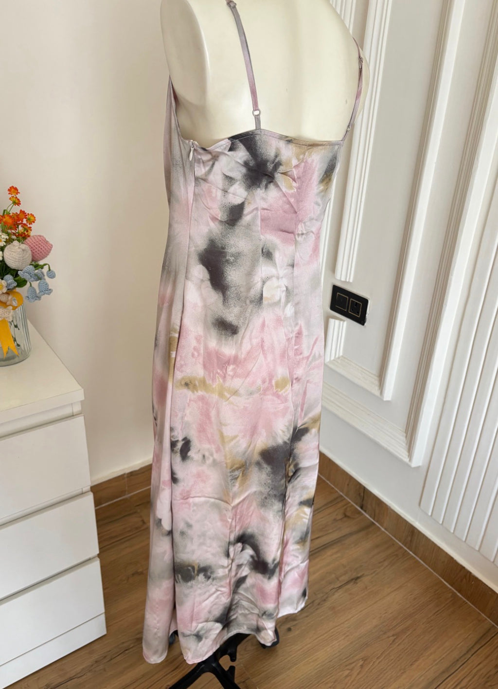 Abstract print dress