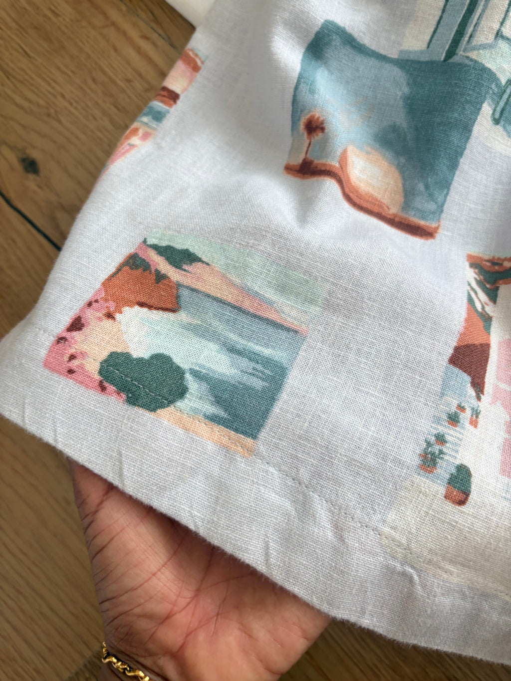 Linen romper