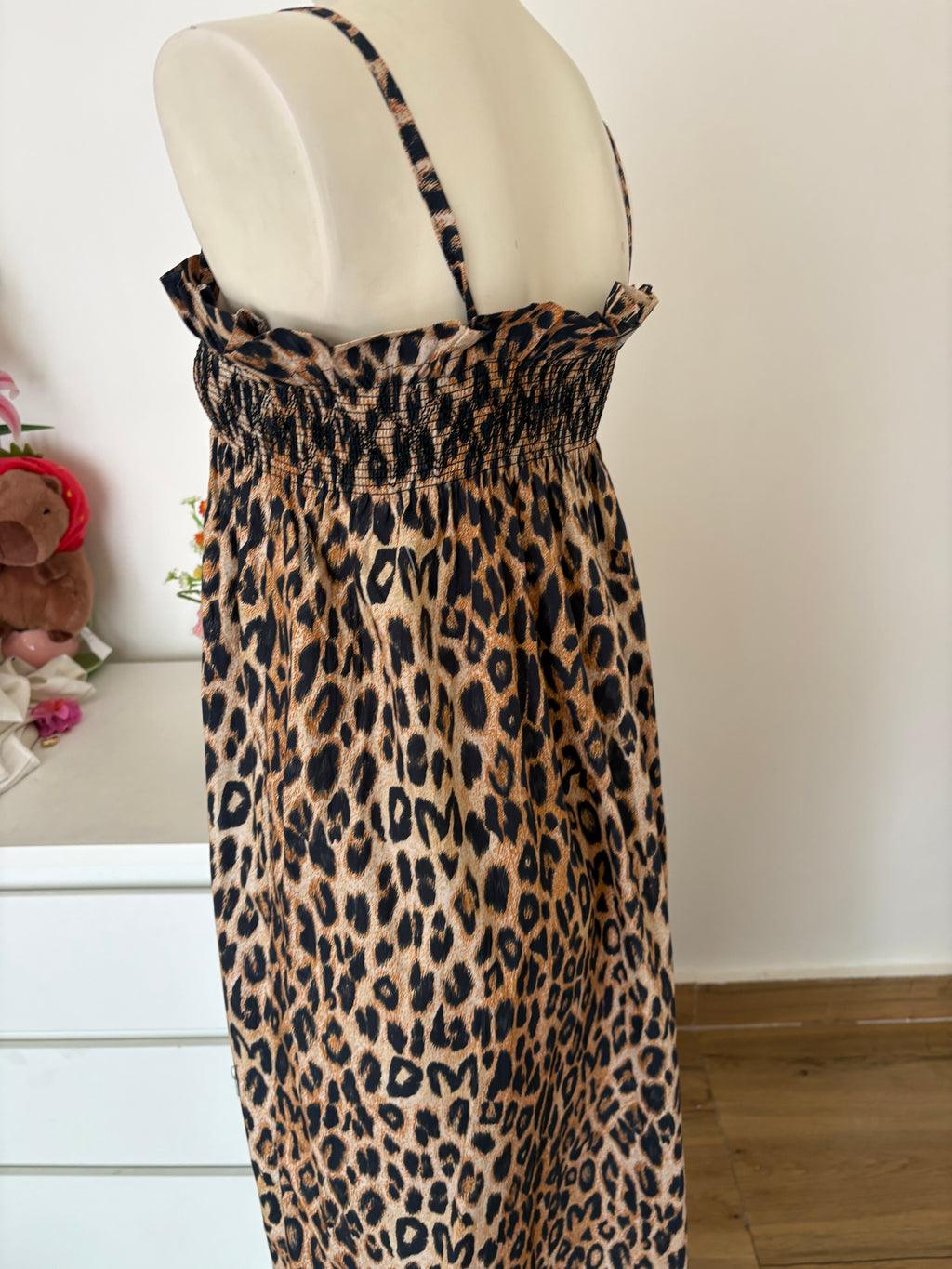 Leopard print dress