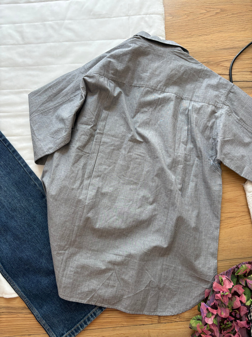Grey cotton shirt