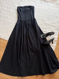 Black tube dress