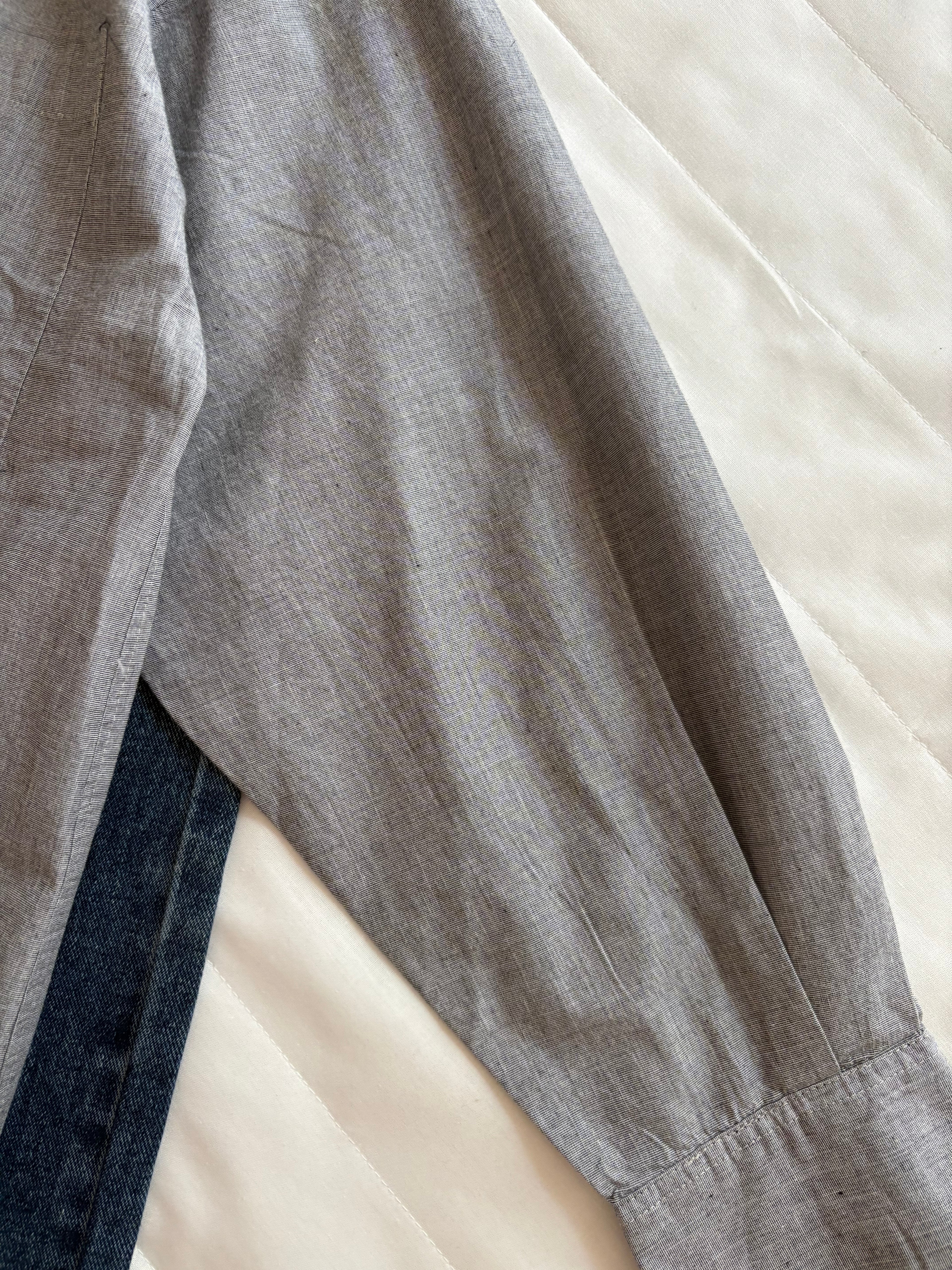 Grey cotton shirt