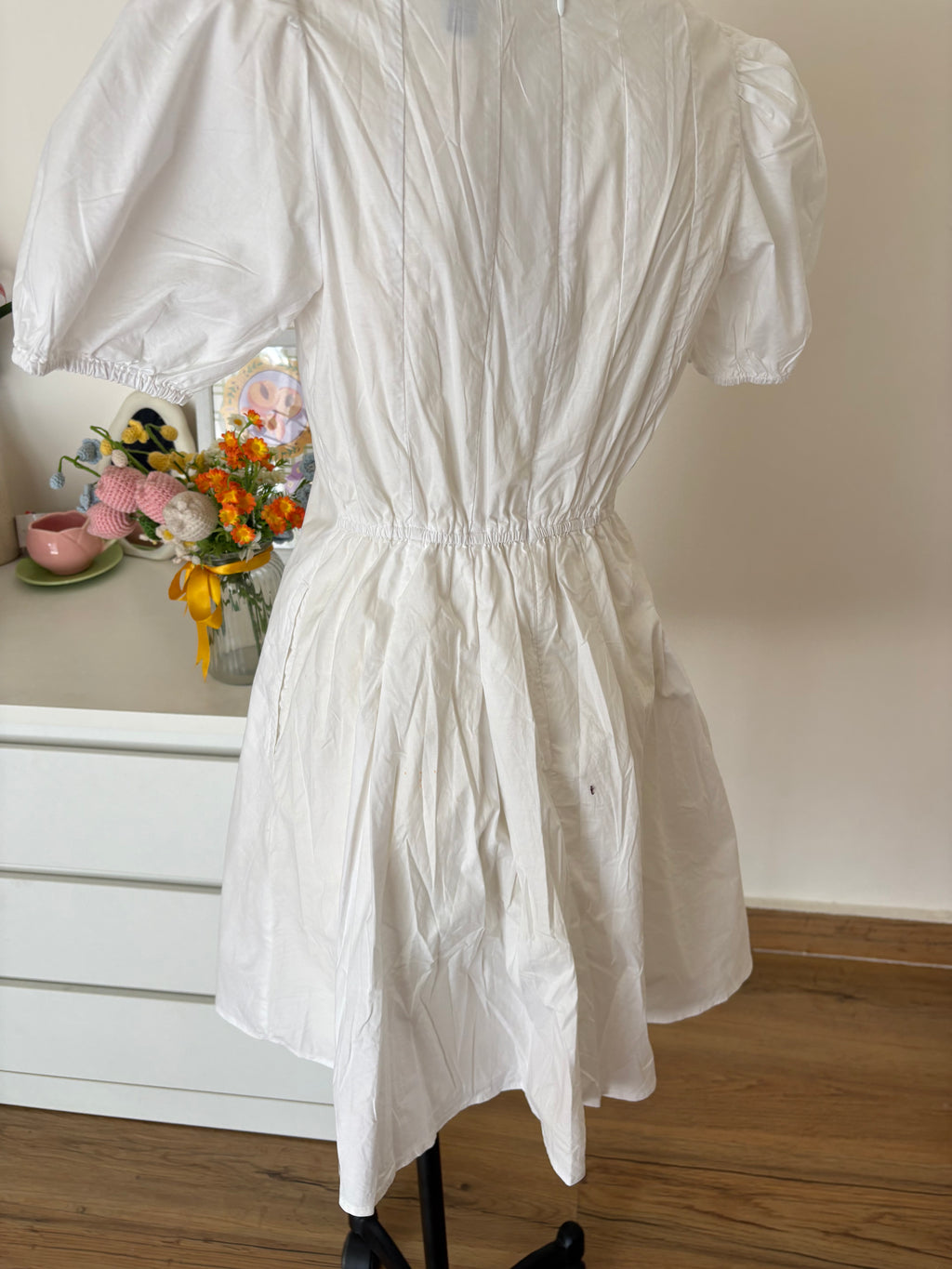 White dress