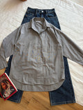 Grey cotton shirt