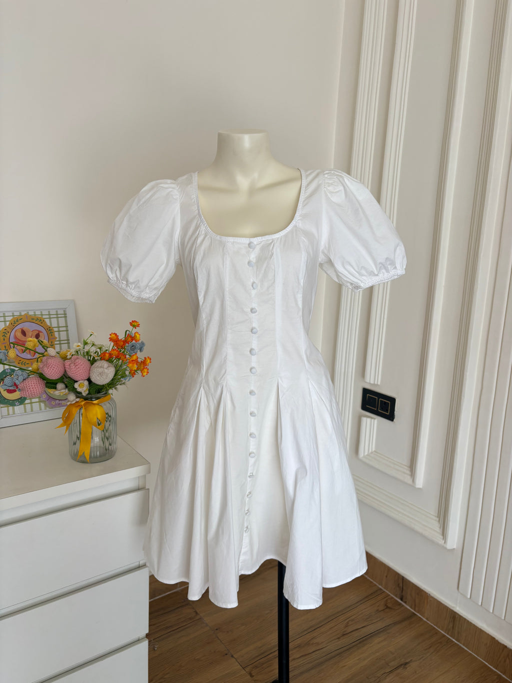 White dress