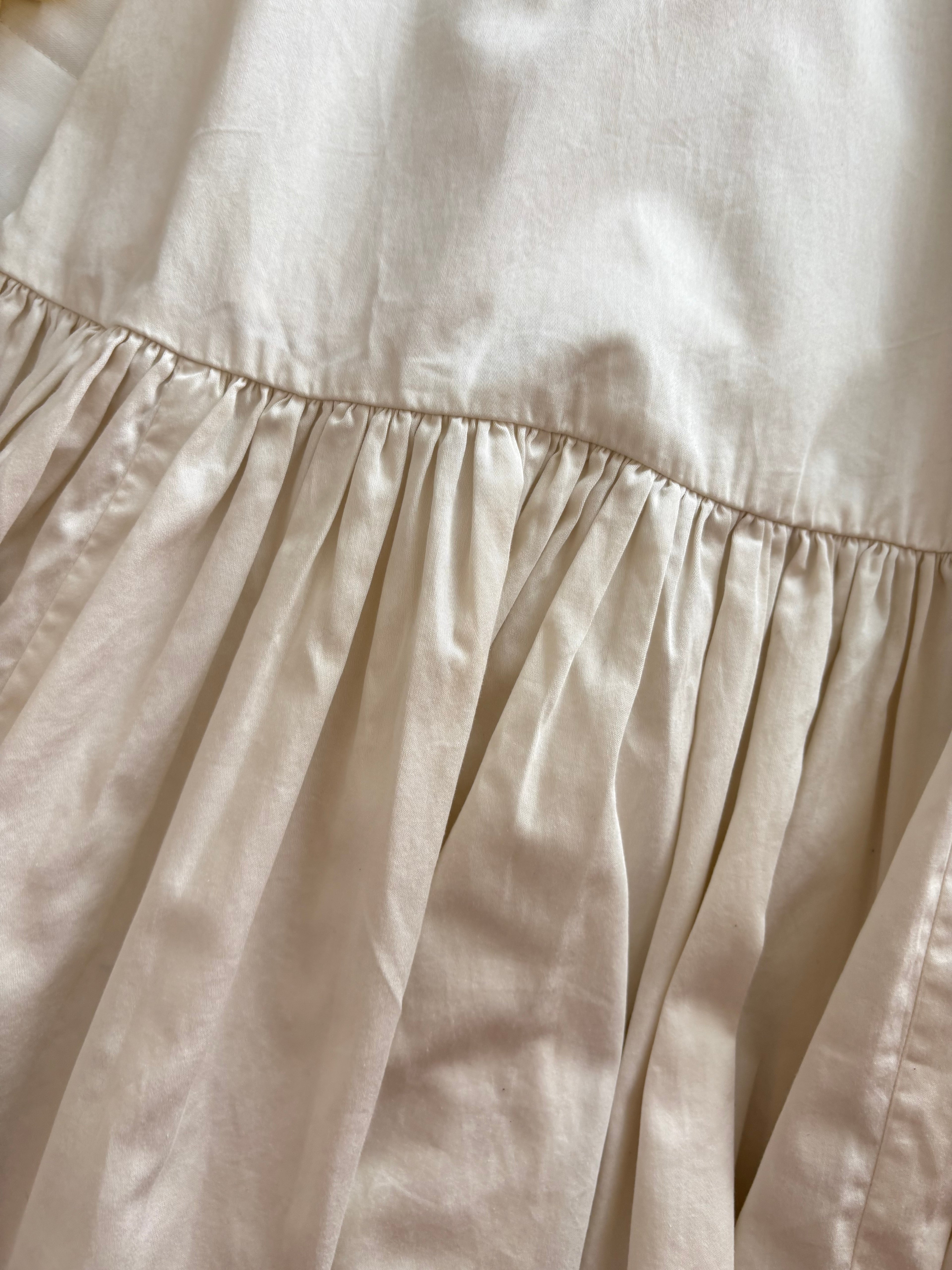 Off white maxi dress Abercrombie