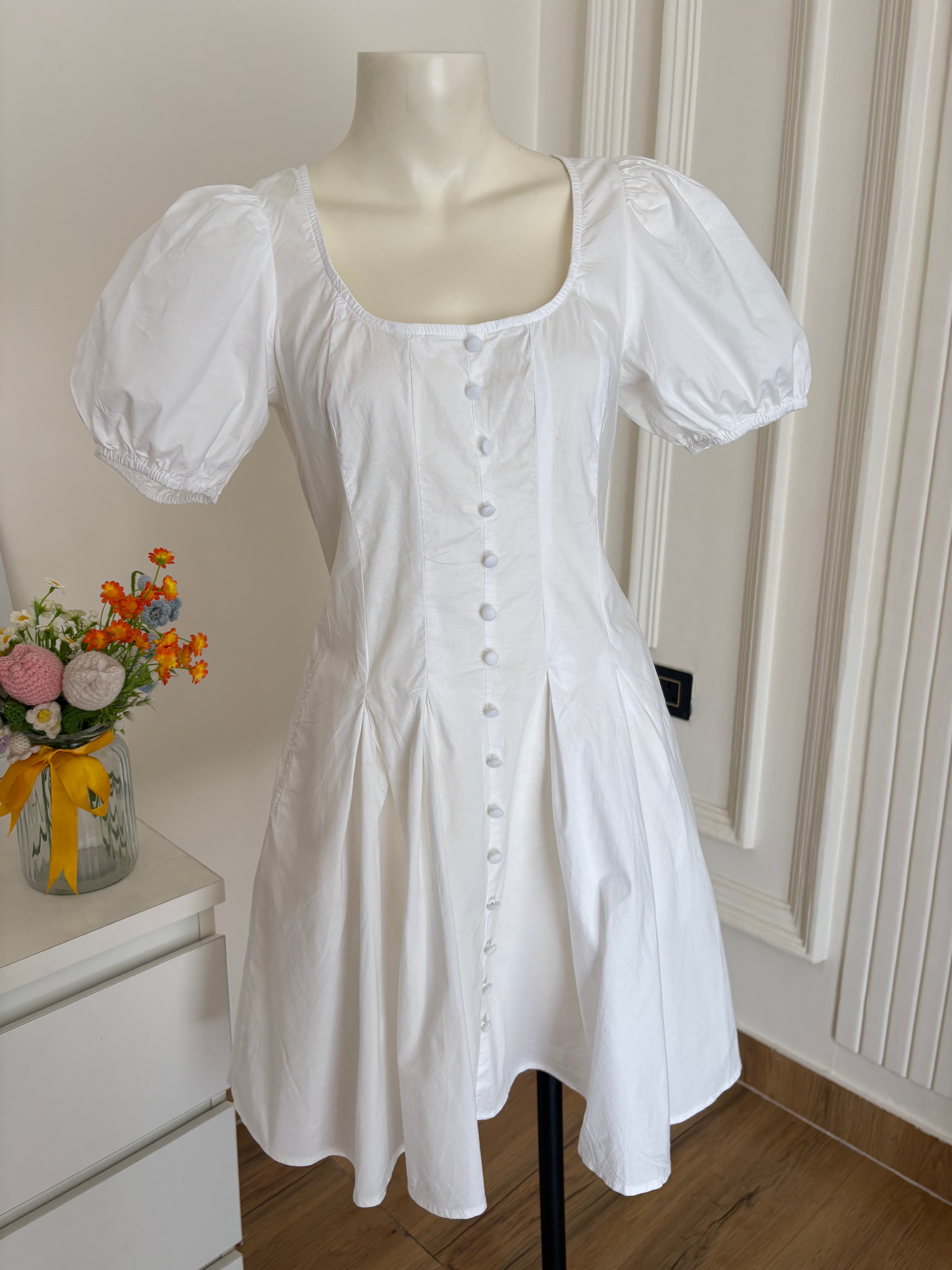 White dress