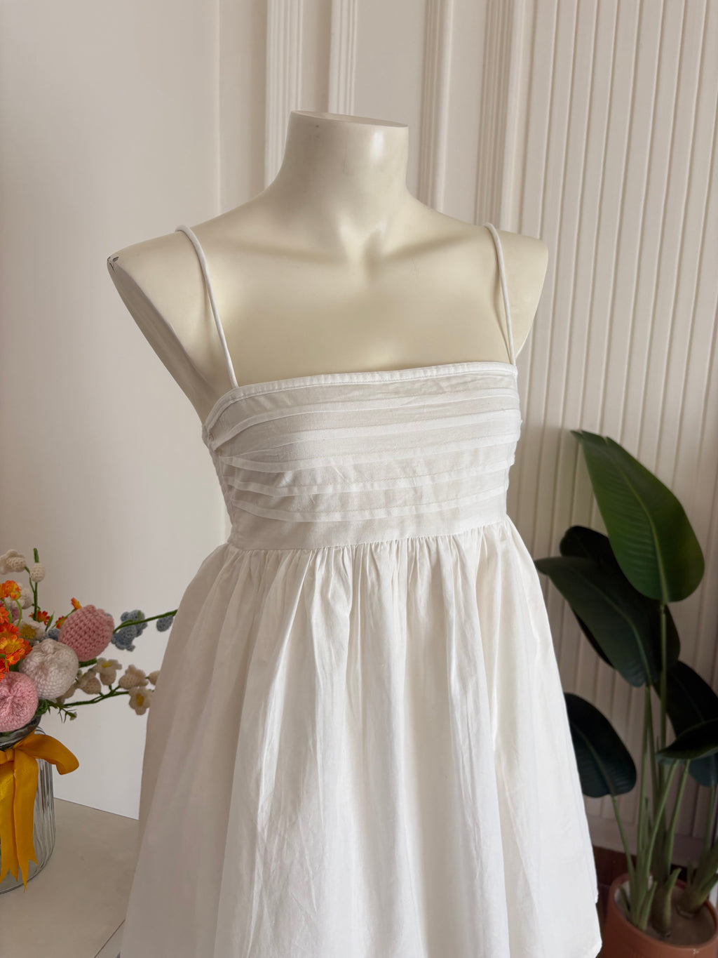 White dress