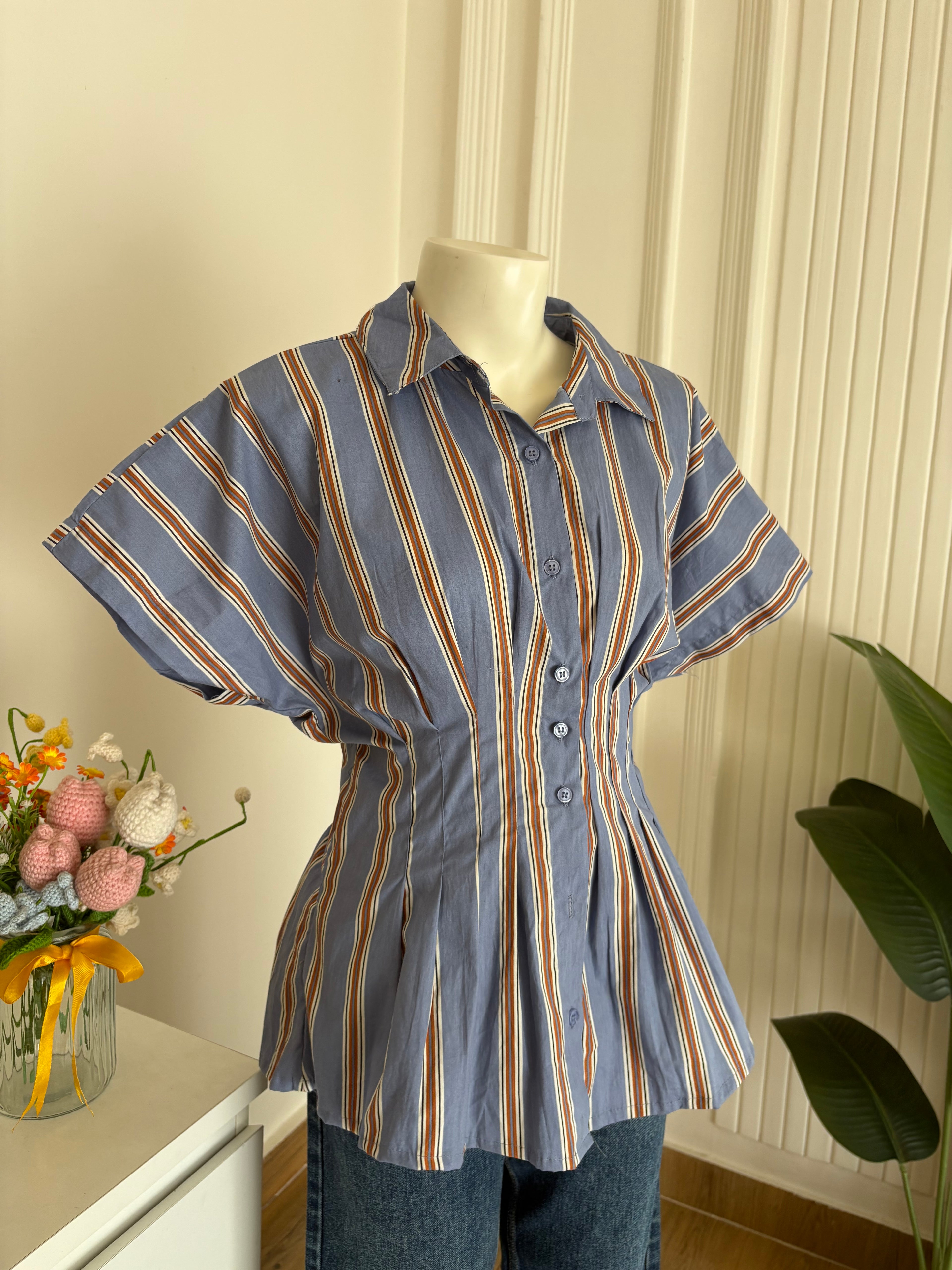 Blue stripes