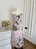 Abstract print dress