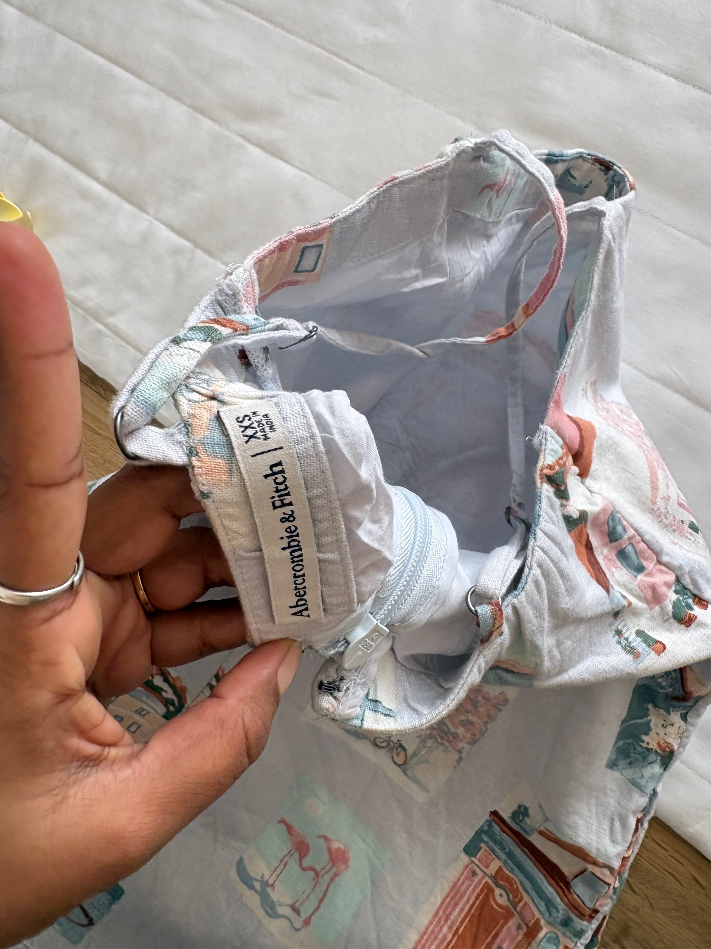 Linen romper