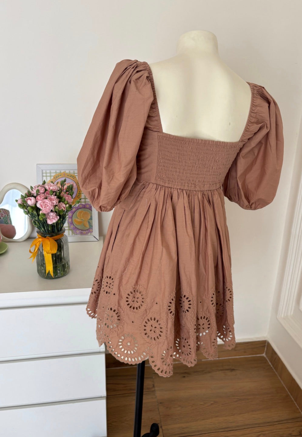 Brown dress