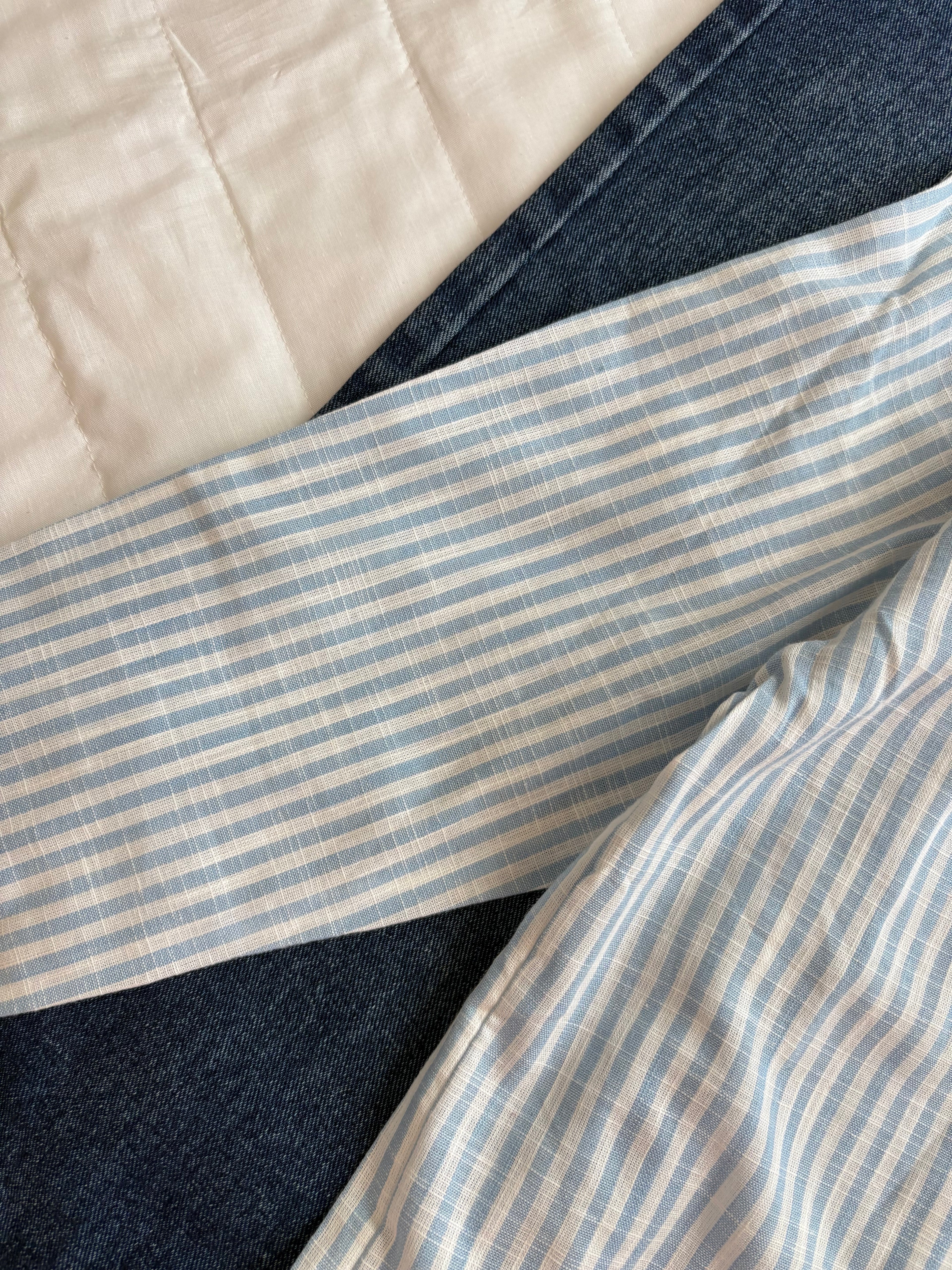 BLUE STRIPES SHIRT