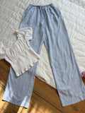 BLUE STRIPE PANT