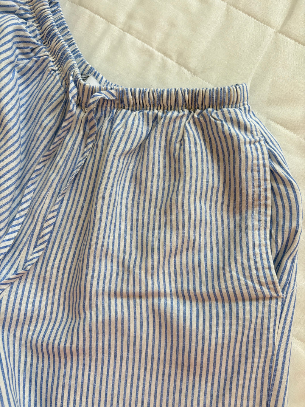 BLUE STRIPE PANT