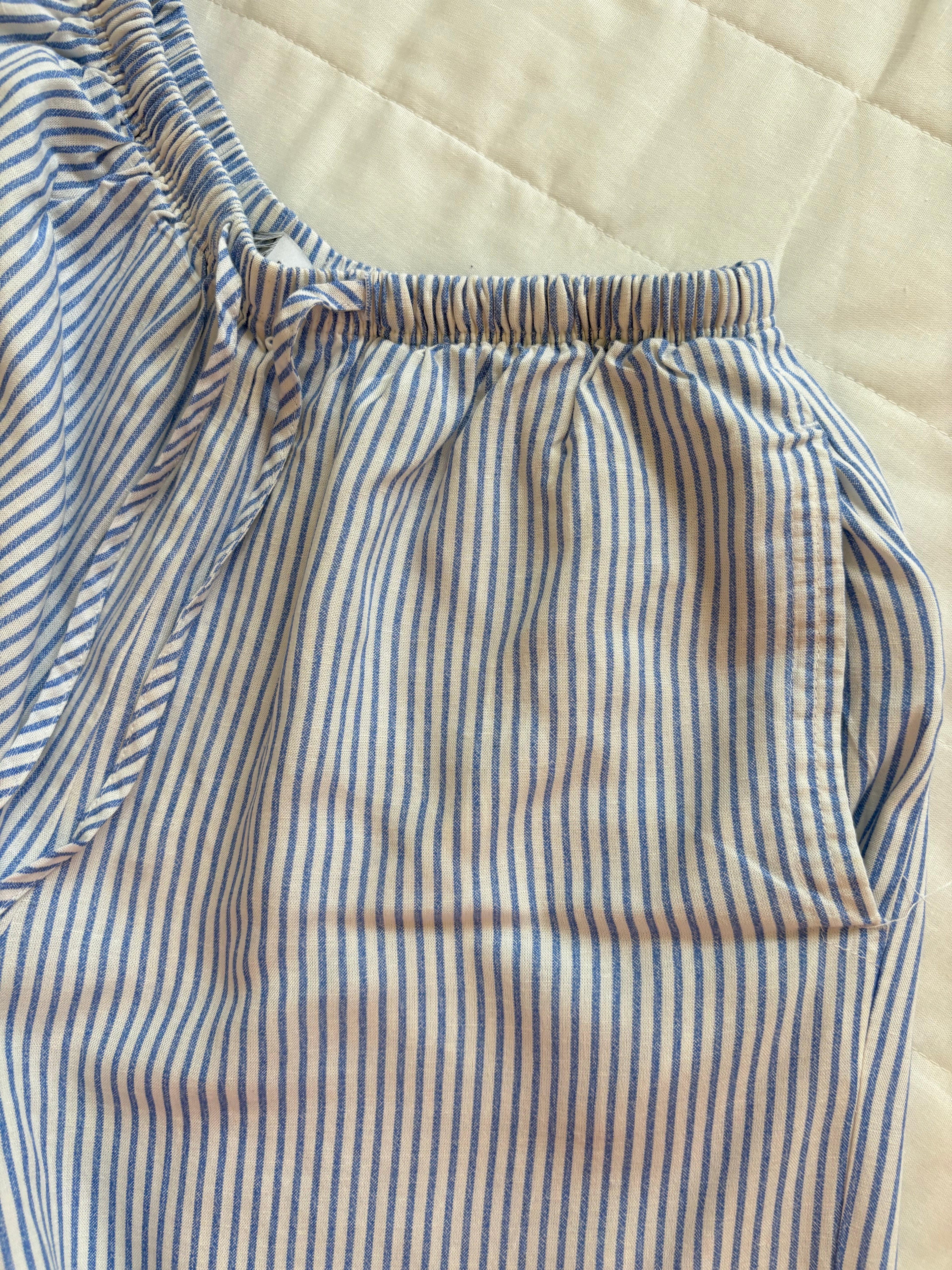 BLUE STRIPE PANT