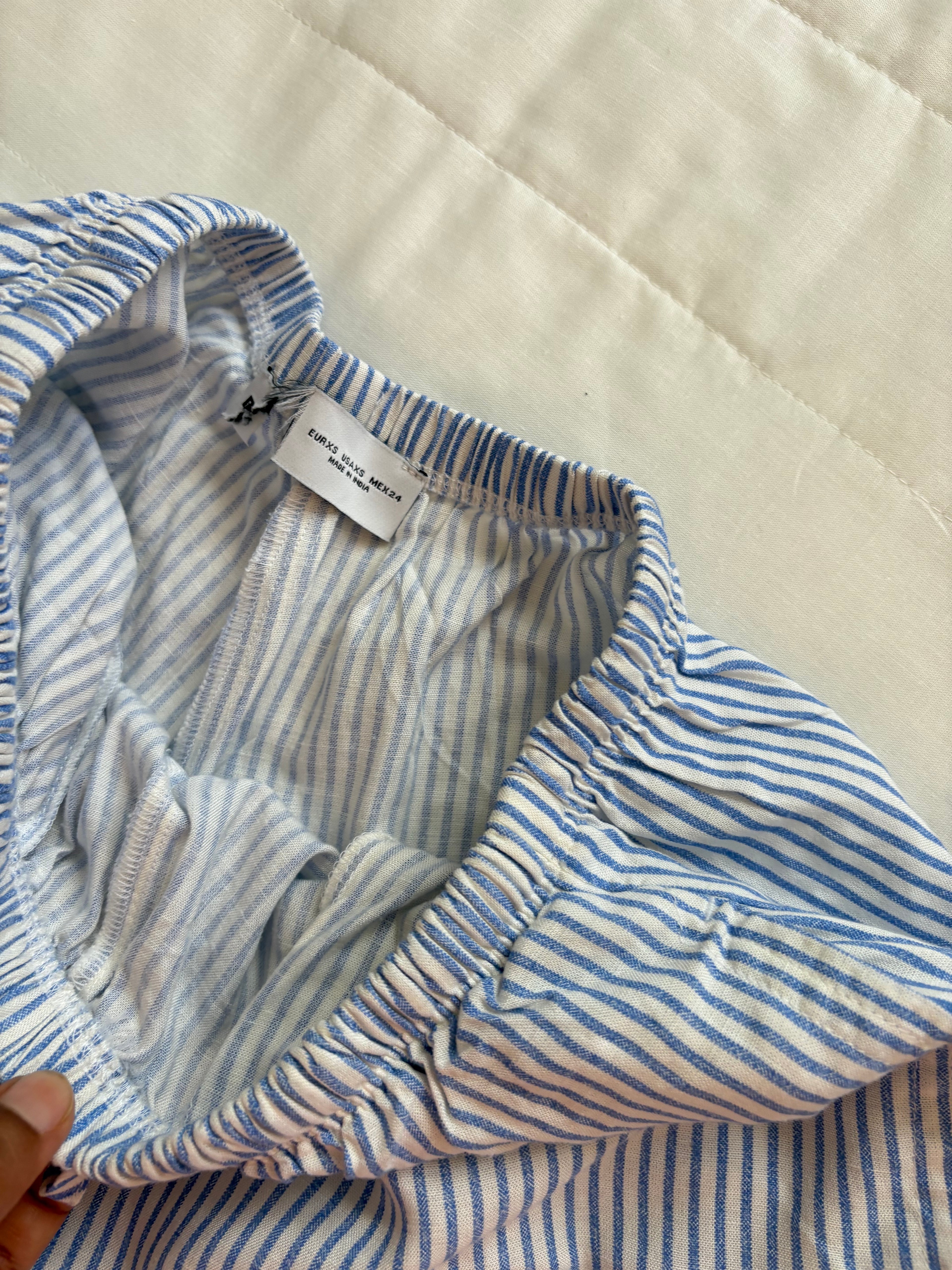 BLUE STRIPE PANT