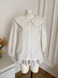 frill Collar details shirt