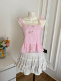 pink ribbon top