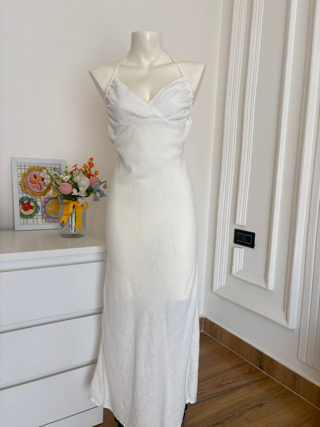 white linen dress fp